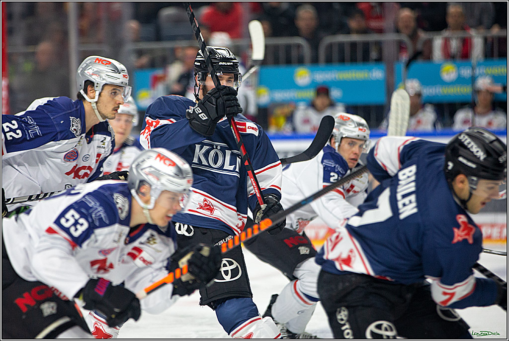 PENNY DEL; Koelner Haie- Nuernberger Ice Tigers; Koeln, 29.01.2023